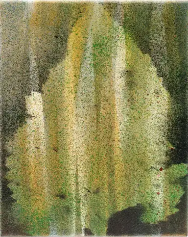 A detailed painting of a thing.